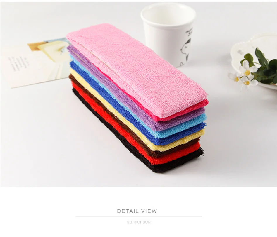 Спортивная поглощающая повязка на голову Модная стильная для волос карамельных