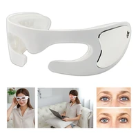 2021 wireless vibration eyes mask massager heating 3d led light therapy spa led face mask eye bag wrinkle removal fatigue relief