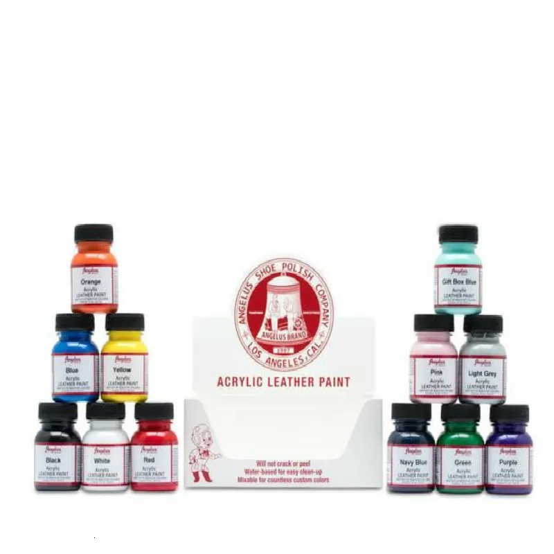 США Angelus Кожевенная одежда пигментная Спортивная обувь Кроссовки кожаная сумка