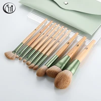 kosmetyki wood cheongna makeup brushes set bag foundation powder eye shadow eyebrow blush beauty cosmetic make up brush tools