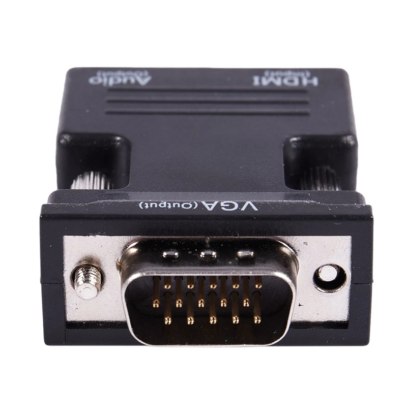 1080P HDMI Женский к VGA Мужской с аудио выходным кабелем конвертер адаптер|Адаптеры