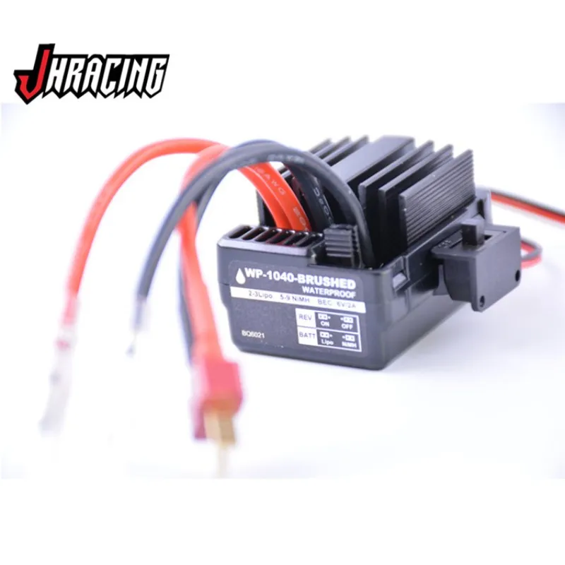 Jhracing 40 А водонепроницаемый матовый ESC для 2-3S LIPO и 5-9 NIMH батареи Игрушки хобби