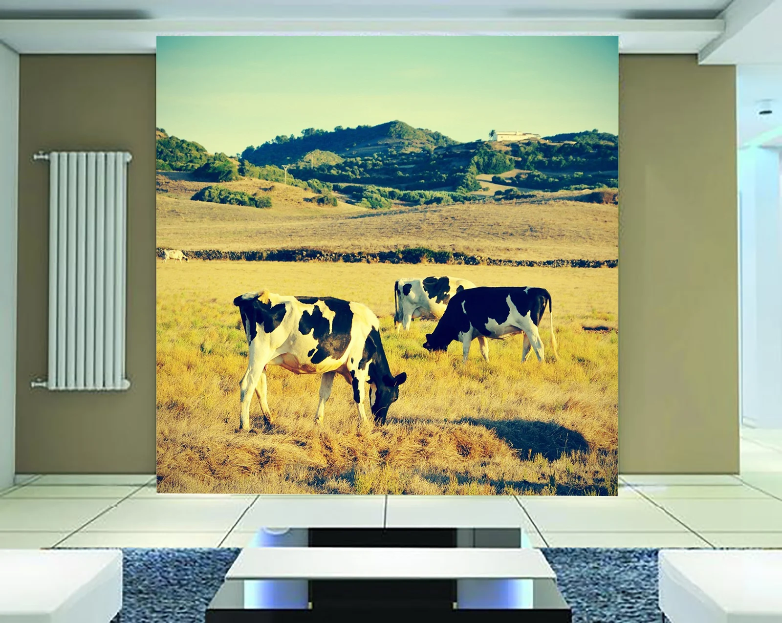 [Самоклеящаяся] 3D Корова 704 настенная бумага роспись стена печать Фотообои |