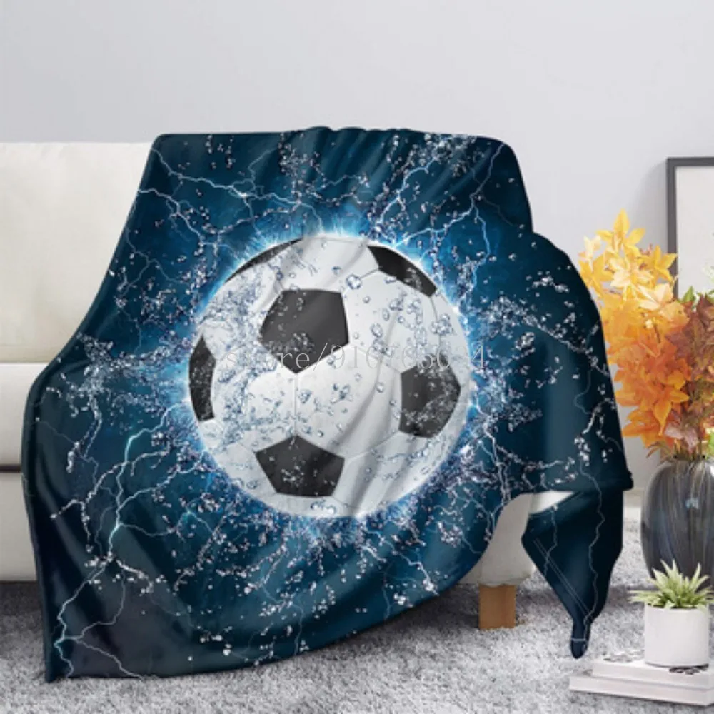 

1Pcs Custom Patterned Hot Ball Blanket Creative Sofa Rectangular Blanket Polyester Office Air-Conditioning Blanket
