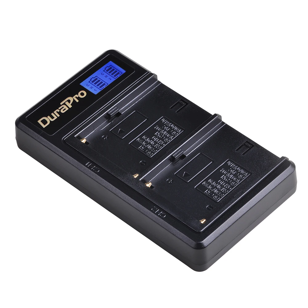 Комплект из 2 предметов 1800 мА/ч, NP-FM50 NP FM50 Камера Батарея+ ЖК-дисплей USB Зарядное устройство для sony NP-F550 F570 F770 F750 F960 F970 FM500H FM70 QM91D QM71