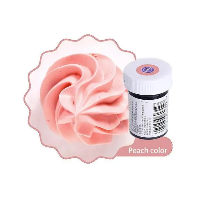 Peach color Wilton цвет еды ing глазурь цвета, на гелевой основе, 1 шт 1 oz. Съедобный цвет пигмент для выпечки торта Кондитерские помадки Макарон крем - Цвет: Peach color