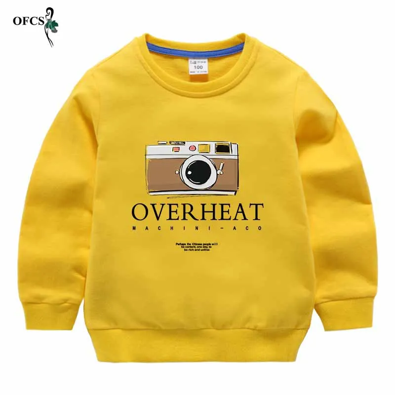 Детский трикотажный свитер с круглым вырезом на осень|Свитера| |