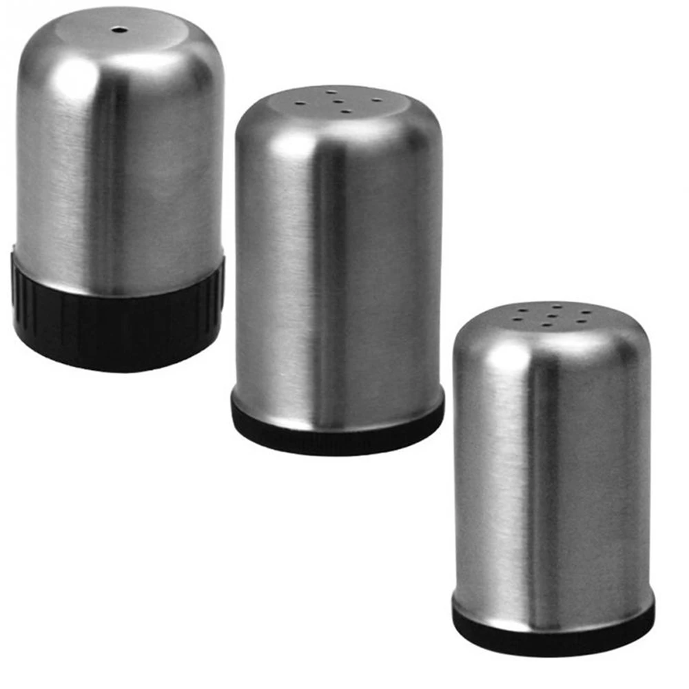 Баночка для специй из нержавеющей стали токарная соль сахар специи шейкер