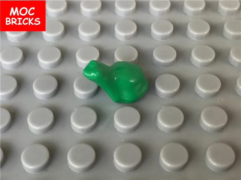 10pcs/lot MOC Bricks DIY Accessories Animal Frog fit with 33320 Educational Building blocks bricks Action figure Toys kids gifts | Игрушки и