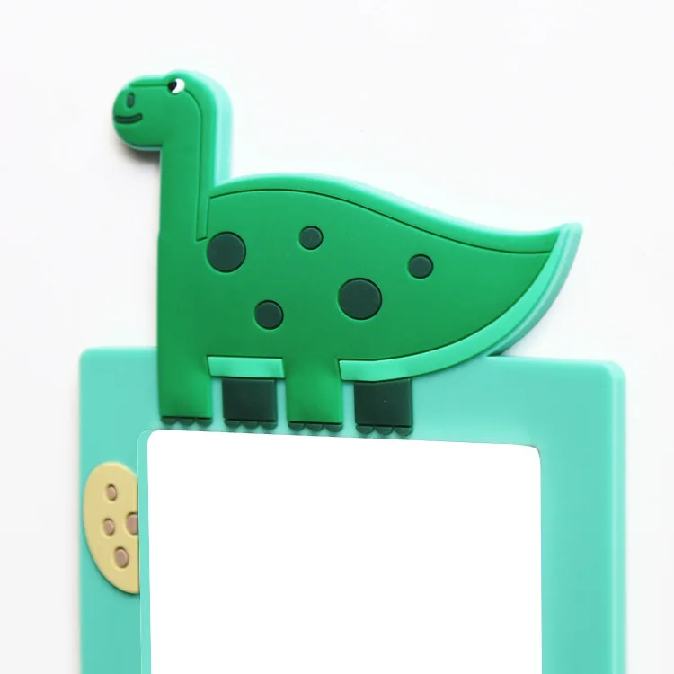 Мультяшный динозавр переключатель наклейка светится в темноте Настенный декор