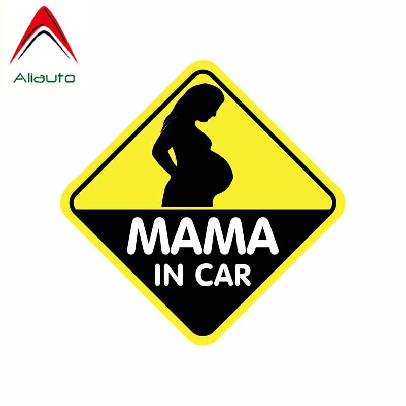 

Автомобильная наклейка Aliauto для беременных, водонепроницаемая, солнцезащитная, из ПВХ, 14 х14 см