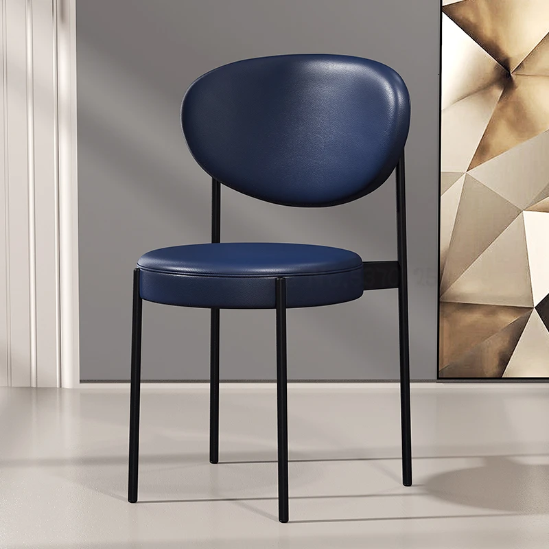 Обеденный стул домашний ресторан спинка стула кафе для отдыха молочный чайный