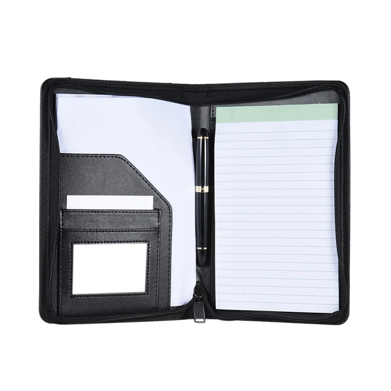 А5 искусственная кожа офисный Органайзер Портфолио Padfolio папка для бизнеса