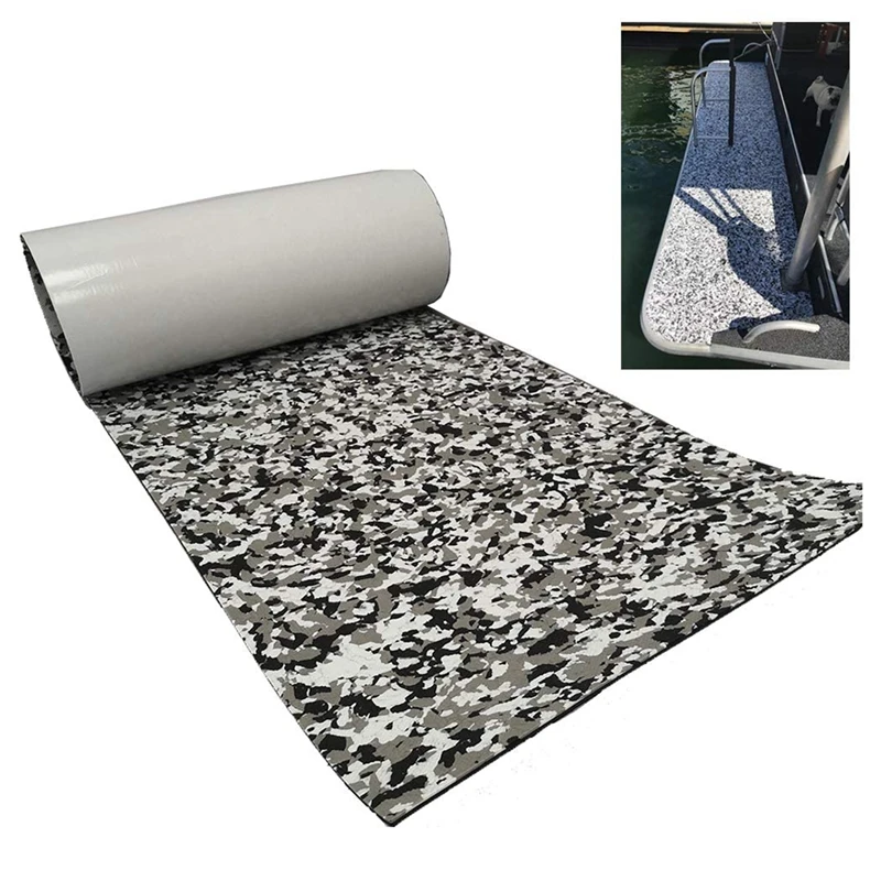 Настил для лодки из искусственного тика EVA нескользящий самоклеящийся морской