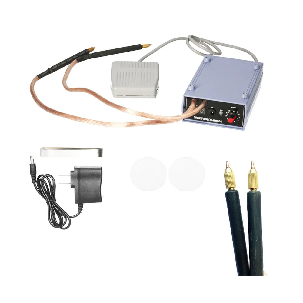 Комплект сварочный для мини-точечной сварки 5000 Вт набор аккумуляторов сделай сам