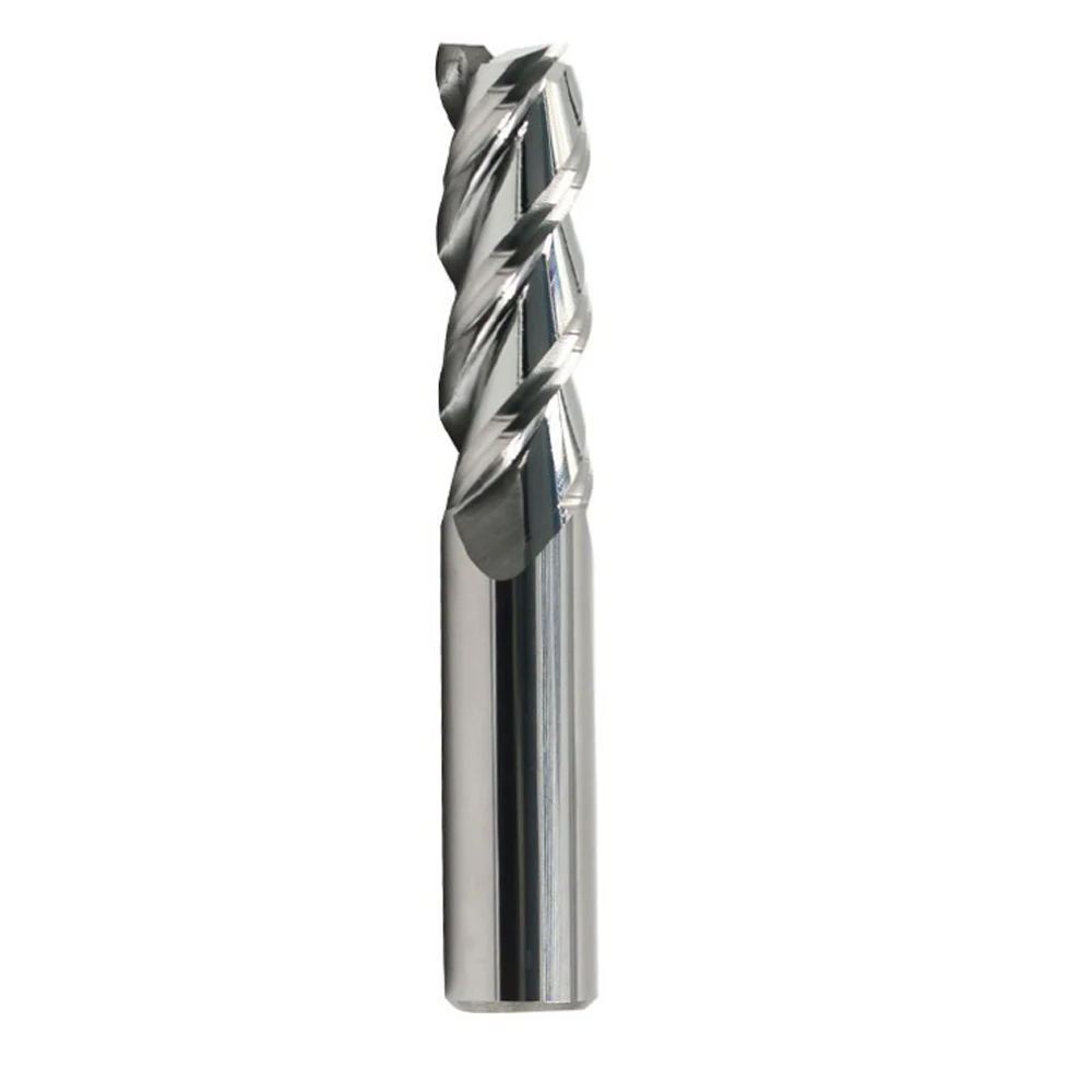 

New Cutting HRC55 3 Flute 1mm 1.5mm 2mm 3mm Alloy Mill Tungsten Steel CNC Milling Cutter End Mill Carbide for Aluminum Copper
