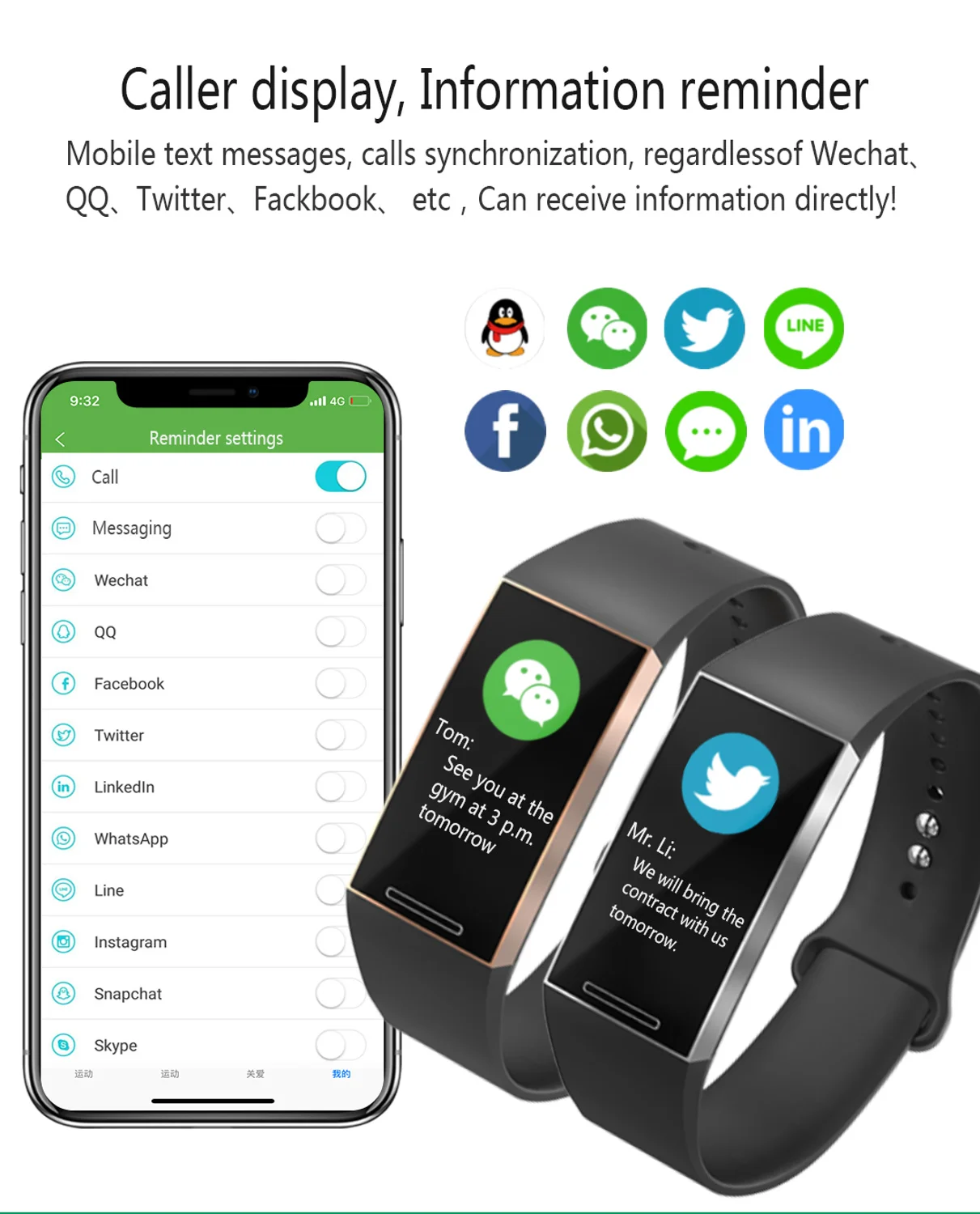 Водонепроницаемый умный браслет ONEMIX с точным подсчетом шагов спортивные часы