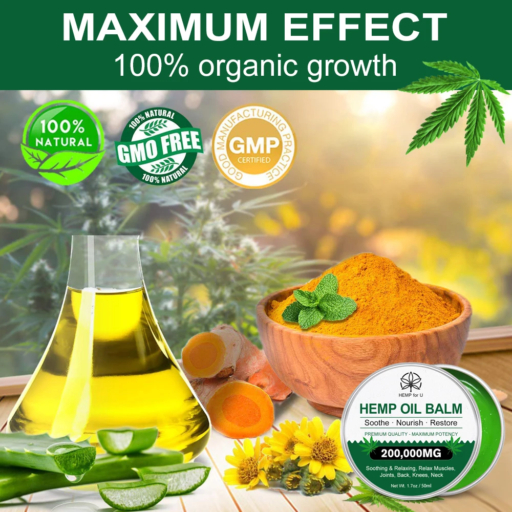 Экстракт HFU Heamp Seaed крем для облегчения боли и мышечной расслабления давления