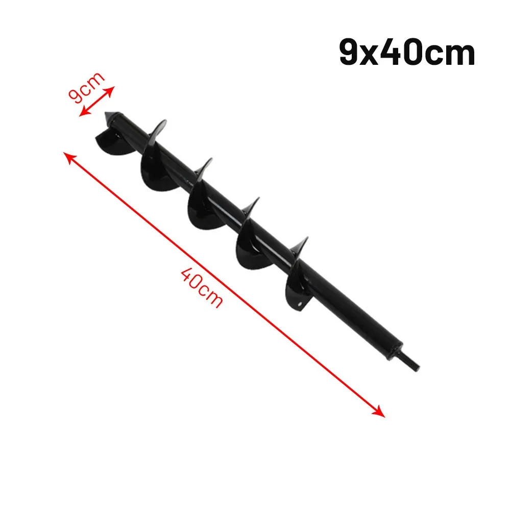

Буровое долото для сада, спиральный шестигранный хвостовик, удлиненный металлический инструмент для почвы для домашнего использования