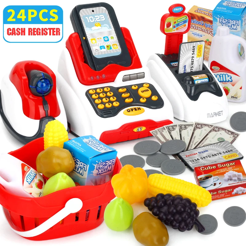 Новый классический симулятор мастеров кассовый аппарат игрушки для детей