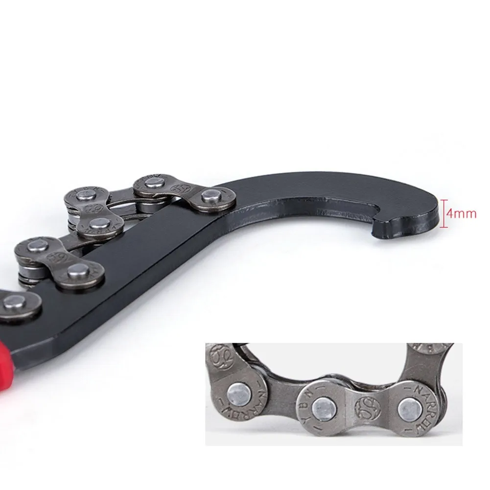 Bike Freewheel Wrench Chain Whip Sprocket Lockring Remover Tool Cassette 15/16mm