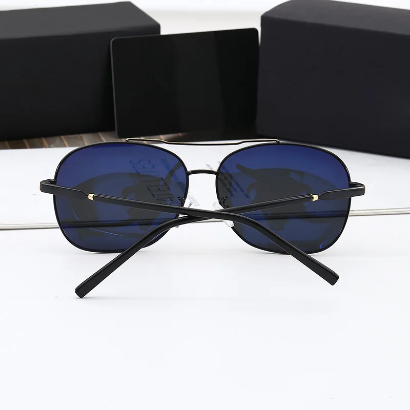 

2021 Polarized Sunglasses Men Pilot Glasses Retro Sunglasses Sunshade Mirror Cool Brand Designer oculos de sol UV400 8825