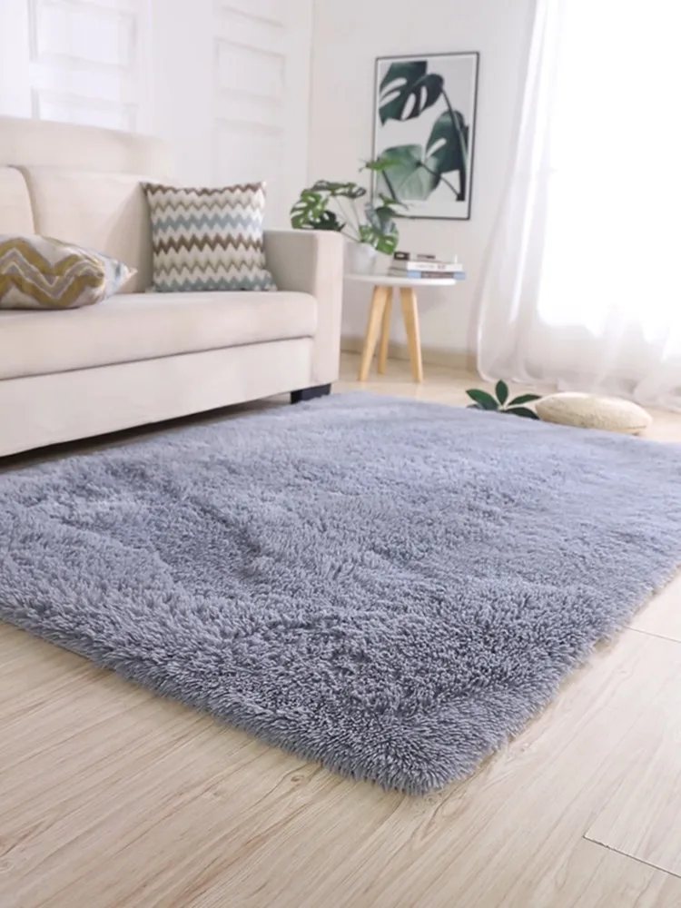 

SUPER SOFT Fluffy Rug Large Area Mat Faux Fur Rug Home Decor Modern Solid Rabbit Shaggy Fur Carpet for Living Room Bedroom