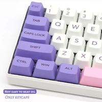 eagiacme pbt oem dye sublimation big font keycaps for gaming mechanical keyboard 104 keys pink keycaps usb wired gamer keyboard