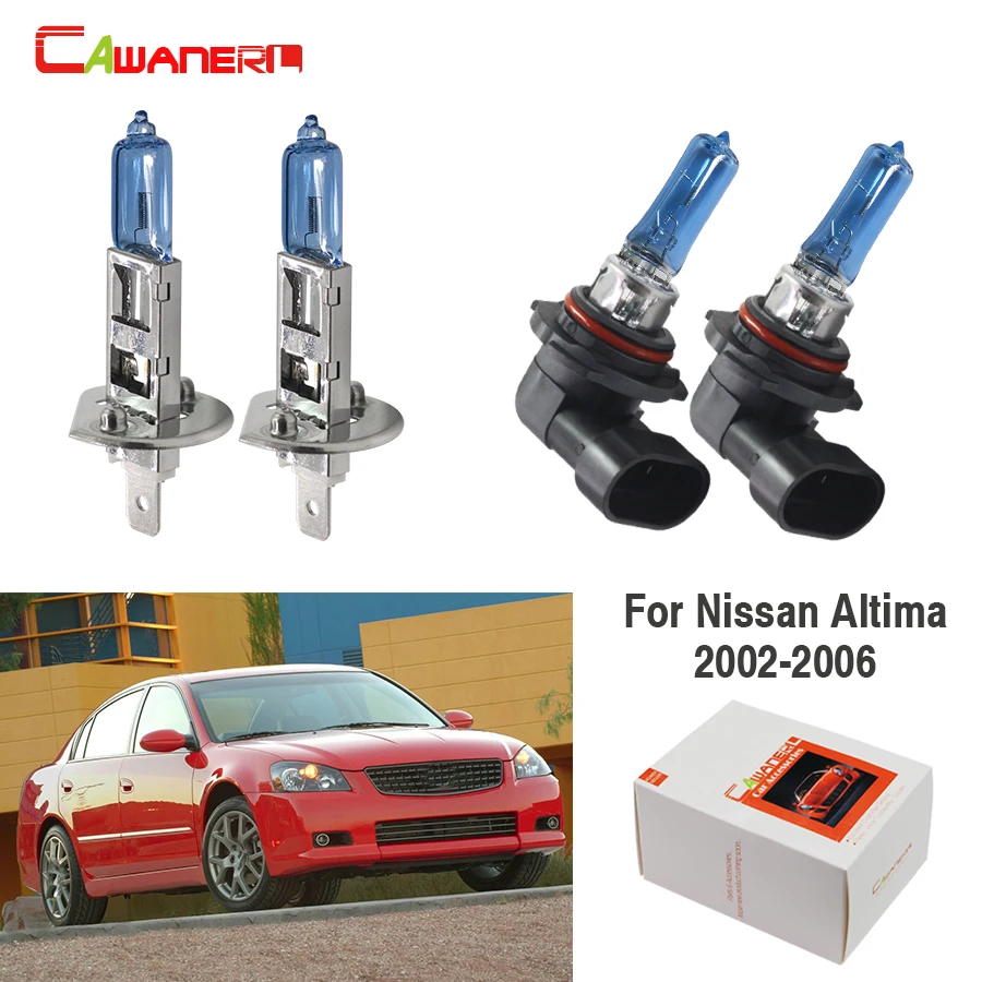 Cawanerl для Nissan седан Altima 2002-2006 100 Вт автомобильный светильник галогенные лампы