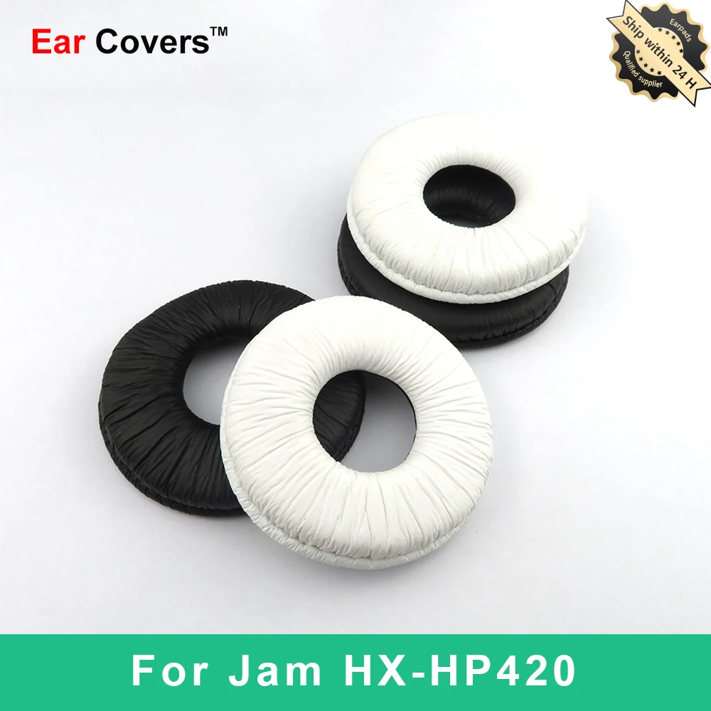 

Earpads For Jam HX HP420 Headphone Earpad Replacement Headset Ear Pads PU Leather Sponge Foam