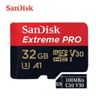 Карта памяти Microsd SanDisk Extreme Pro, класс 10, высокоскоростная карта памяти SD, TF, SD, 128 ГБ, 64 ГБ, 32 ГБ, 256 ГБ, 400 гб, 170, U3 V30