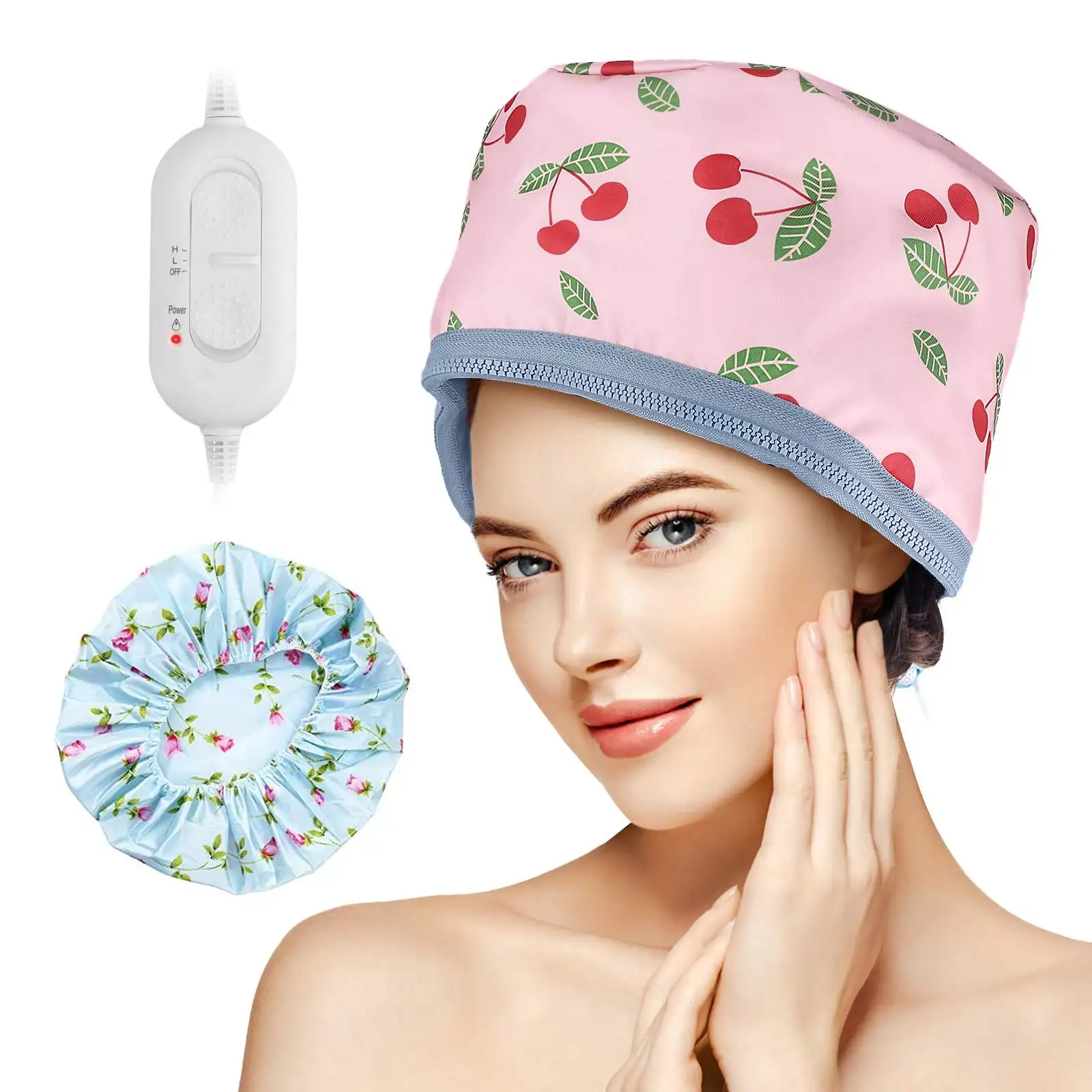 

Women Hair Steamer Cap Dryers Thermal Treatment Hat Beauty SPA Nourishing Hair Styling Electric Hair Care Heating Cap Safety