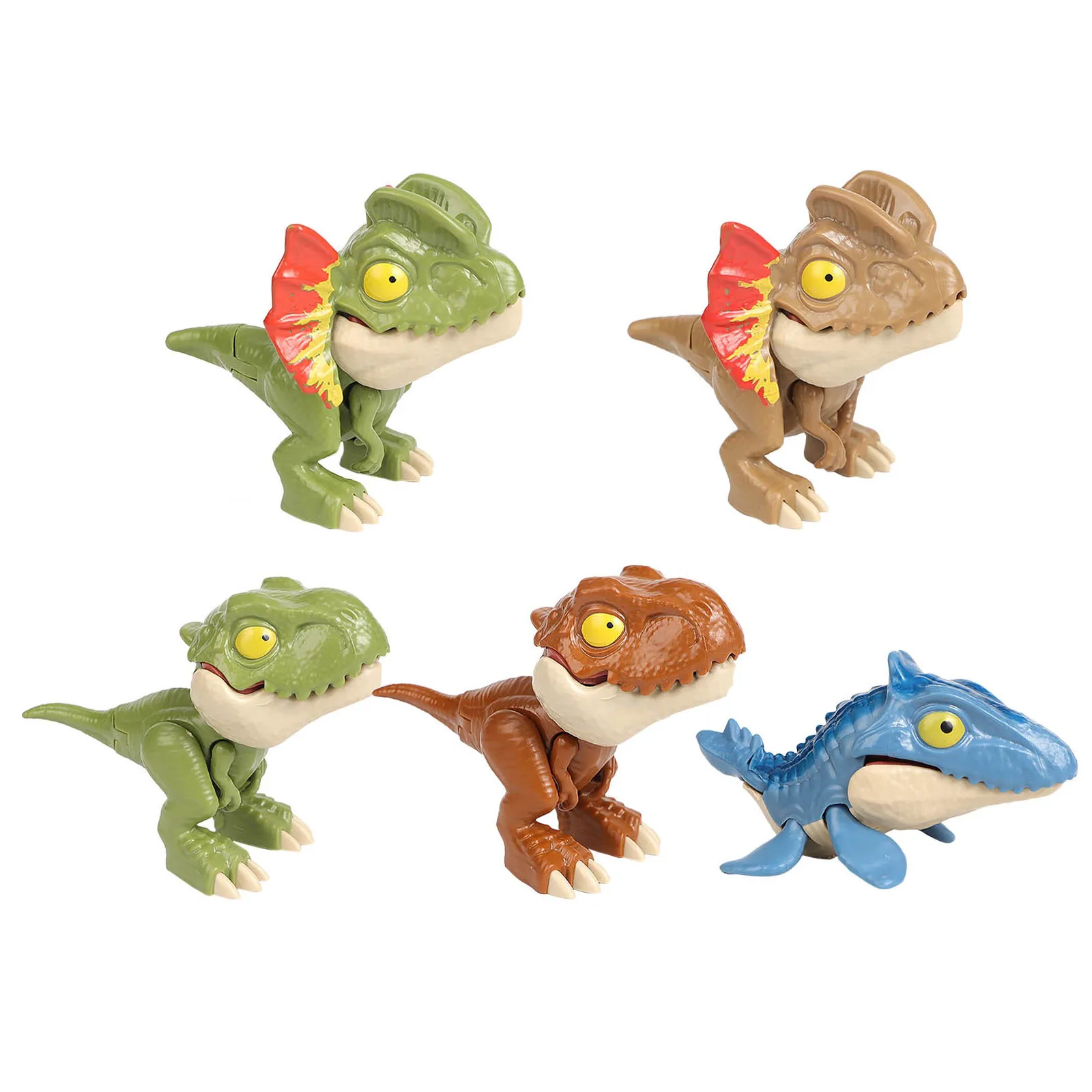 Пальчиковые игрушки-Динозавры игрушки-фиджеты интерактивный кусающий руку