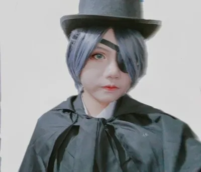 Черный Дворецкий Косплей Ciel Phantomhive Черный Косплей Костюм Полный комплект