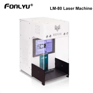 refox lm 80 3 in 1 intelligent laser marking machine laser marking built in fume extractorcomputer phone repair refurbish free global shipping