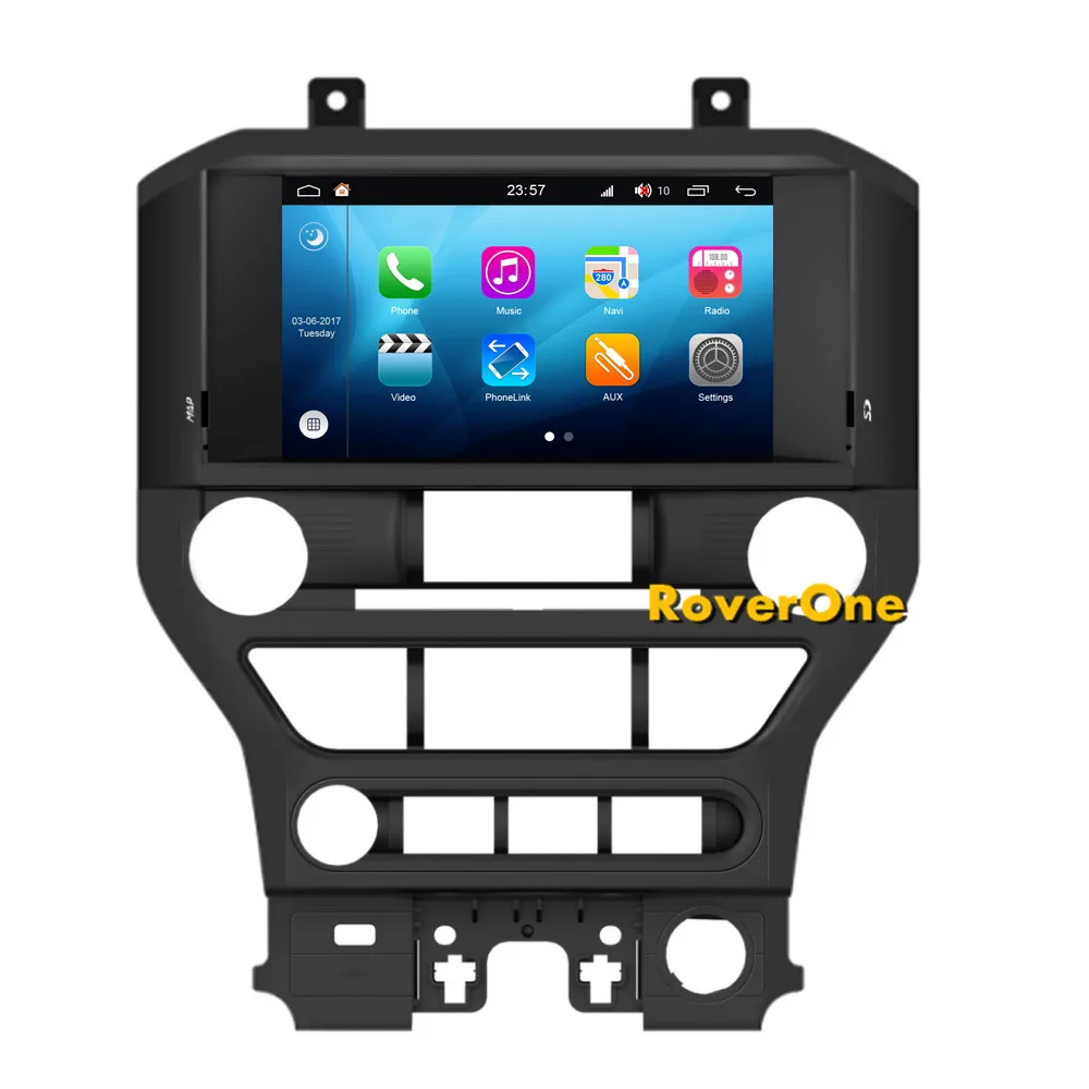 RoverOne Android 8 0 Автомобильная Мультимедийная система для Ford Mustang 2015 + Радио Стерео DVD