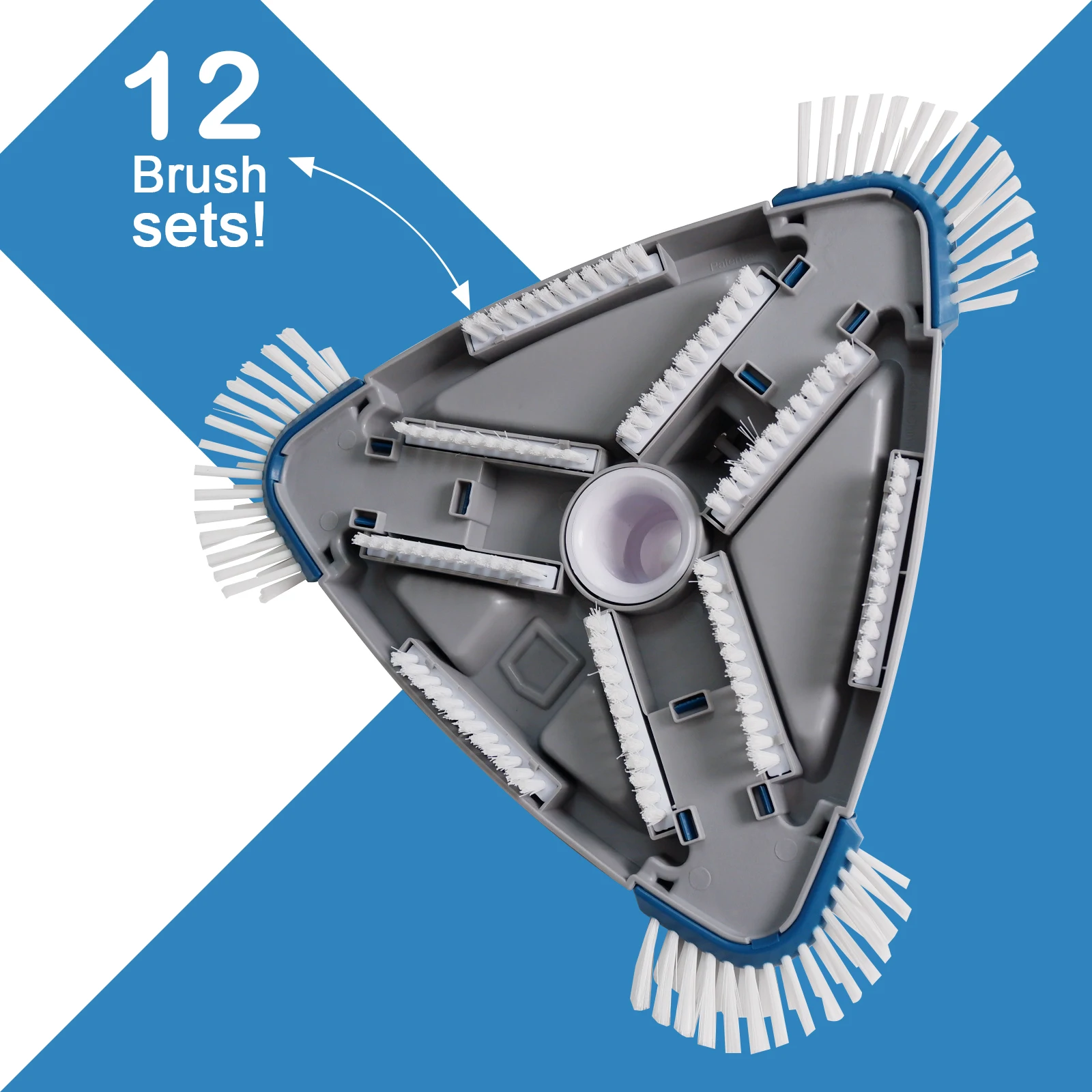 

Detachable Swimming Pool Brush Cleaning Tools Spa Wall Floor Brush Nylon Bristles Cleaner Broom Swimming Pool Accessories