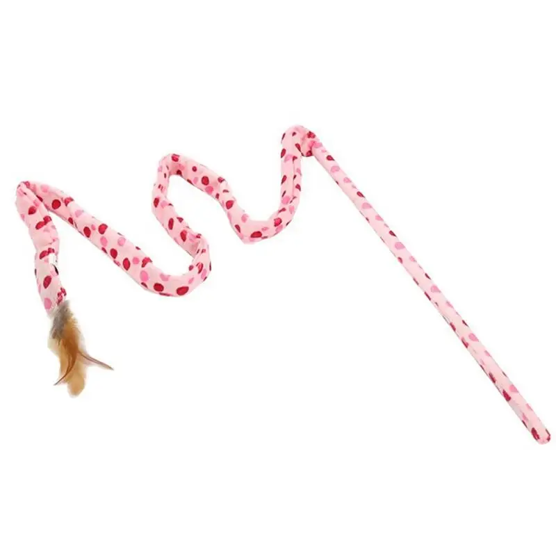 Домашнее животное игрушка для кошки &quotДразнилка&quot игрушки с вращающимся пером