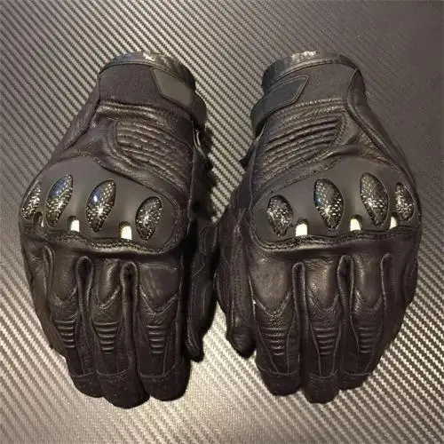 

Motorcycle Racing Gloves Full Finger Dain Riding Gloves short grade leather gloves motos