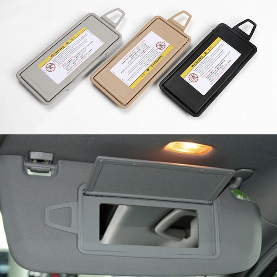 Солнцезащитный козырек интерьерное зеркало для макияжа косметическое чехол