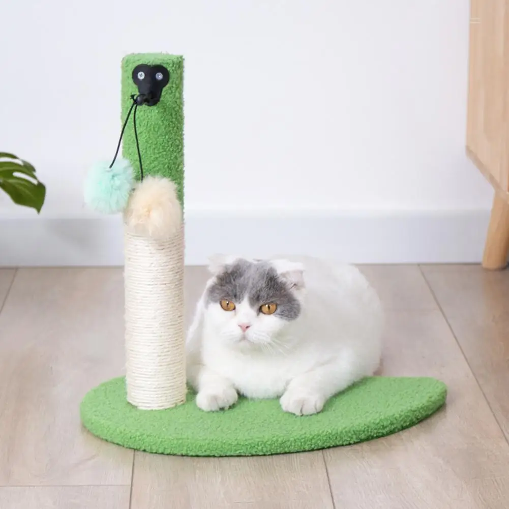 

Pet Toys Cat Climbing Frame Bright Color Stable Cat Climbing Scratcher Tower Kitten Scratching Post
