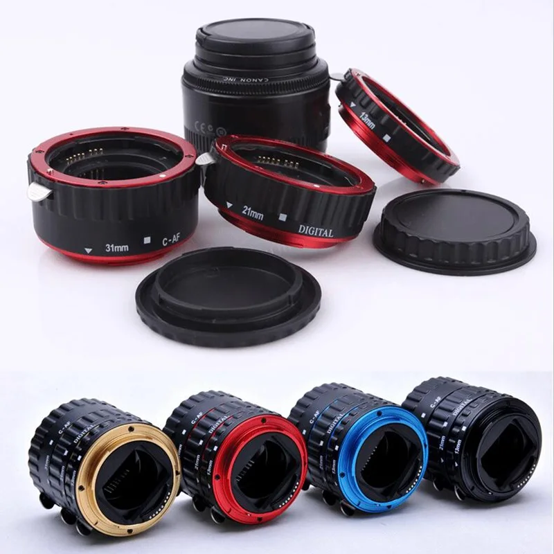 Макроудлинительное кольцо с автофокусом AF для объектива Canon EOS EF-S 750D 80D 7D T6s