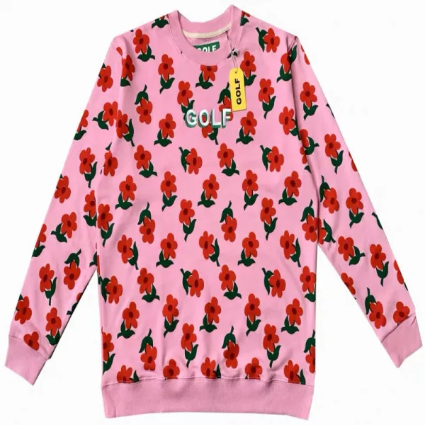 Новые мужские толстовки с круглым вырезом для гольфа Le Fleur Tyler The Creator, толстовки с капюшоном, вельветовые, хлопковые, утепленные флисом# M39