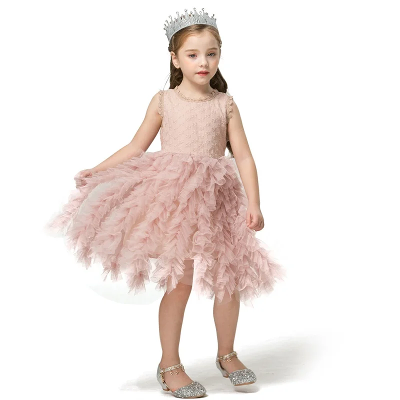 4 цвета летнее платье для девочек на каждый день или выход Одежда без рукавов