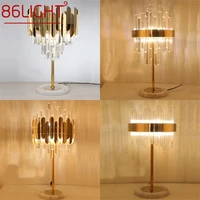 86light crystal table lamps postmodern luxury led desk light decorative for home bedside