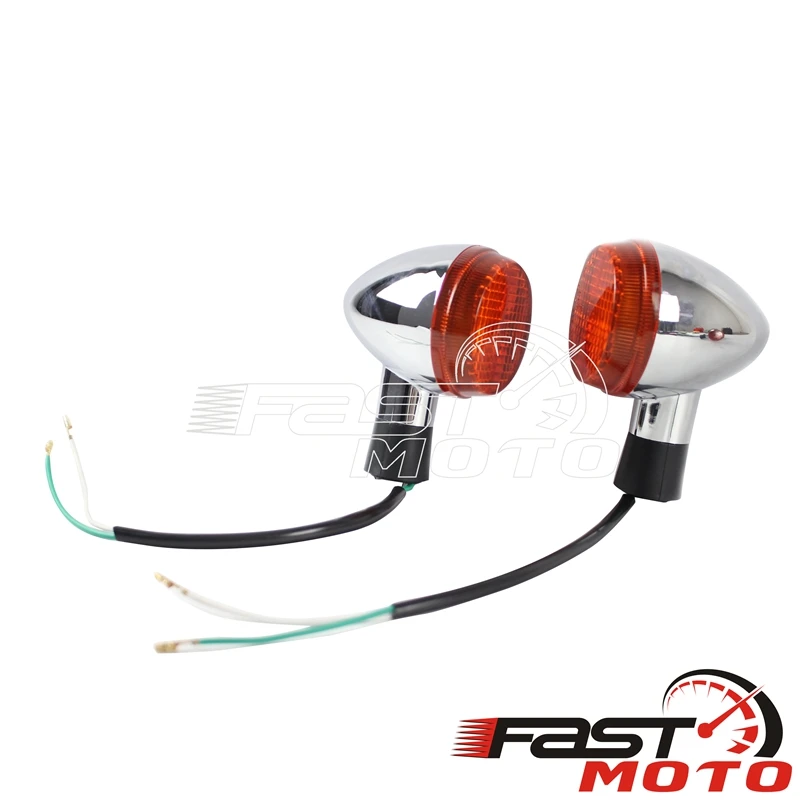 Мотоцикл 12V 21W Крузер Сигнальный светильник передний и задний указатель поворота для Honda Shadow 400 750 VT750 VT VTX Tail Blinker On.