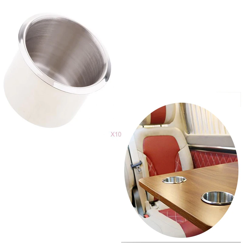 Подстаканник для стакана в автомобиль универсальный утопленный держатель из