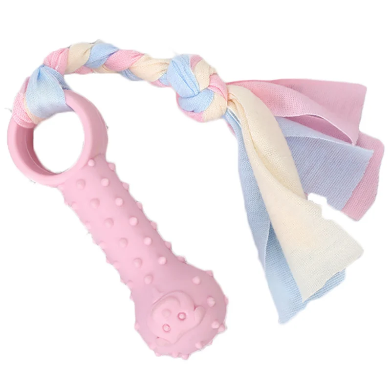 

Legendog New Pet Dog Toy Interactive Rubber Pet Dog Cat Puppy Chew Toys Teeth Chew Toys Tooth Cleaning Dog Toys With Rope
