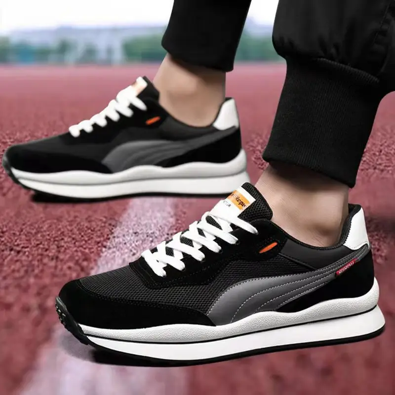 

Mens Athletic Footwear Top Quality Sneakers Student's Sapatos Casuais Outdoor Sports Shoes Thick Sole Breathable Sneakers RE