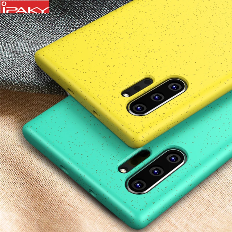 

IPAKY for Samsung Note 10 Case Liquid Silicone Soft Case Note 10 Plus Shell Gel Shockproof Cover for Samsung Galaxy Note 10 Case